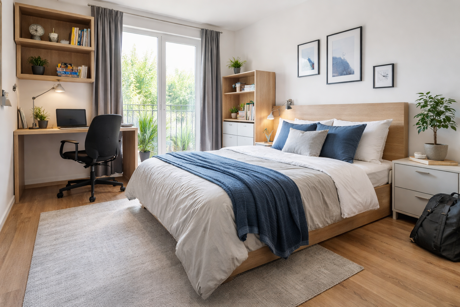 Quarto mobiliado para estudantes